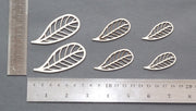 2CRAFTY Chip Board - " Skeleton Leaves". m00357